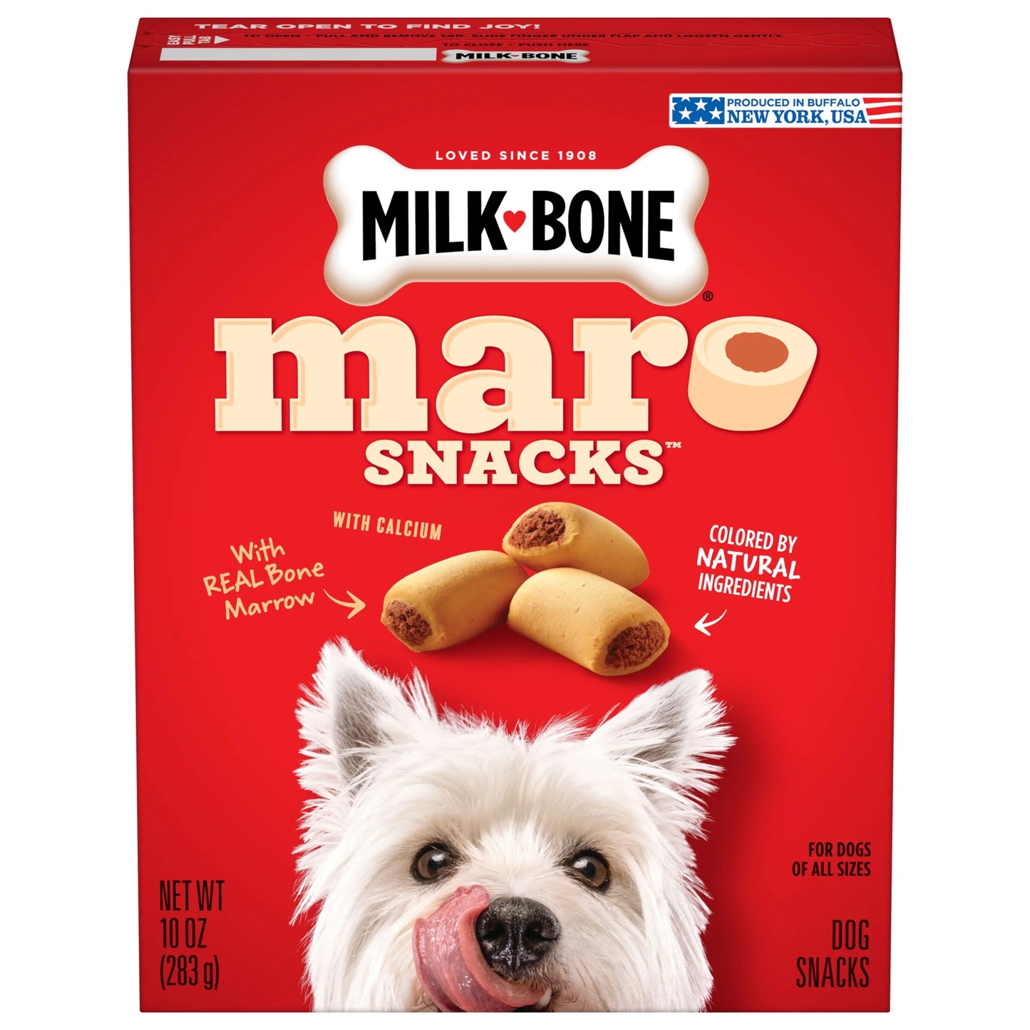 Marosnacks Small Dog Treats with Bone Marrow, 10 Ounces